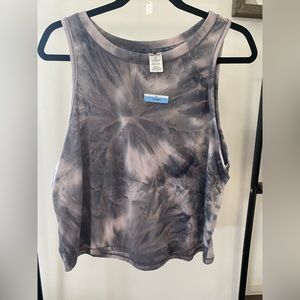 Tie dye athletic top